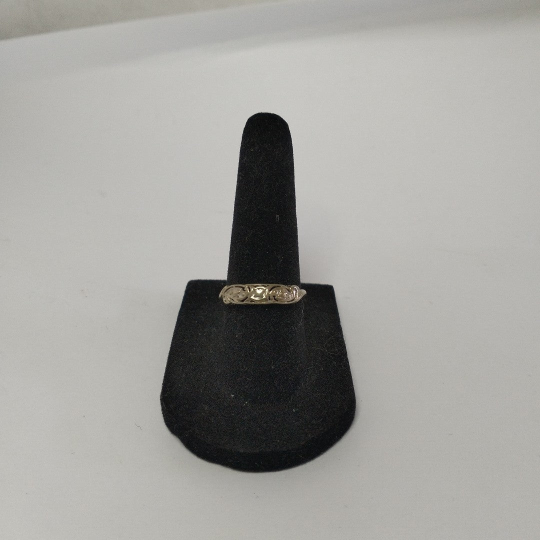 ANILLITO ORO, ORO BLANCO 14 K 1.7 GRMS (SEMINUEVO)