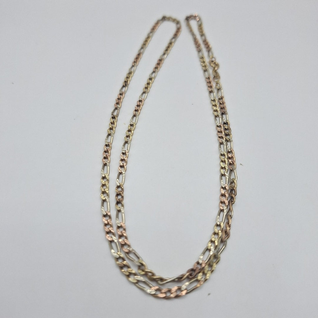 CADENA ORO, ORO COMBINADO 10 K 9.3 GRMS (SEMINUEVO)