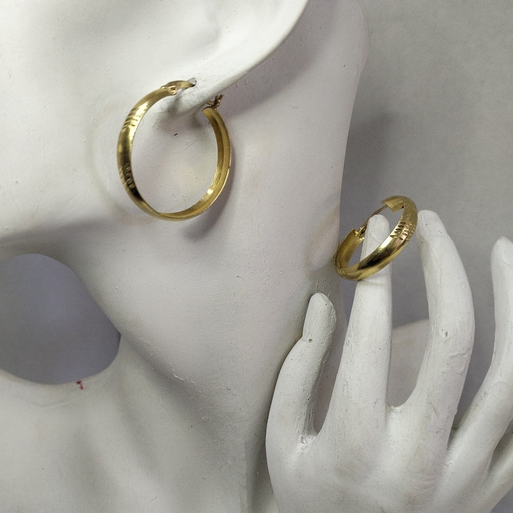 ARRACADAS PAR ORO 14 K 4.1 GRMS (SEMINUEVO)