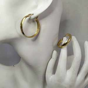 ARRACADAS PAR ORO 14 K 4.1 GRMS (SEMINUEVO)