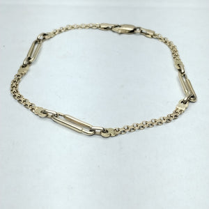 PULSERA ORO 14 K 3.8 GRMS (SEMINUEVO)