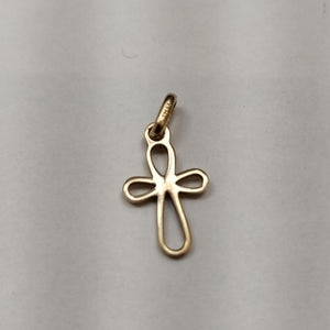 CRUZ, DIJE ORO 14 K 0.7 GRMS (SEMINUEVO)