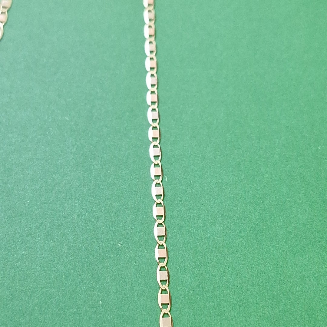 CADENA ESPECIAL MARINERA ESPEJO 3.3G 55 CM (NUEVO)
