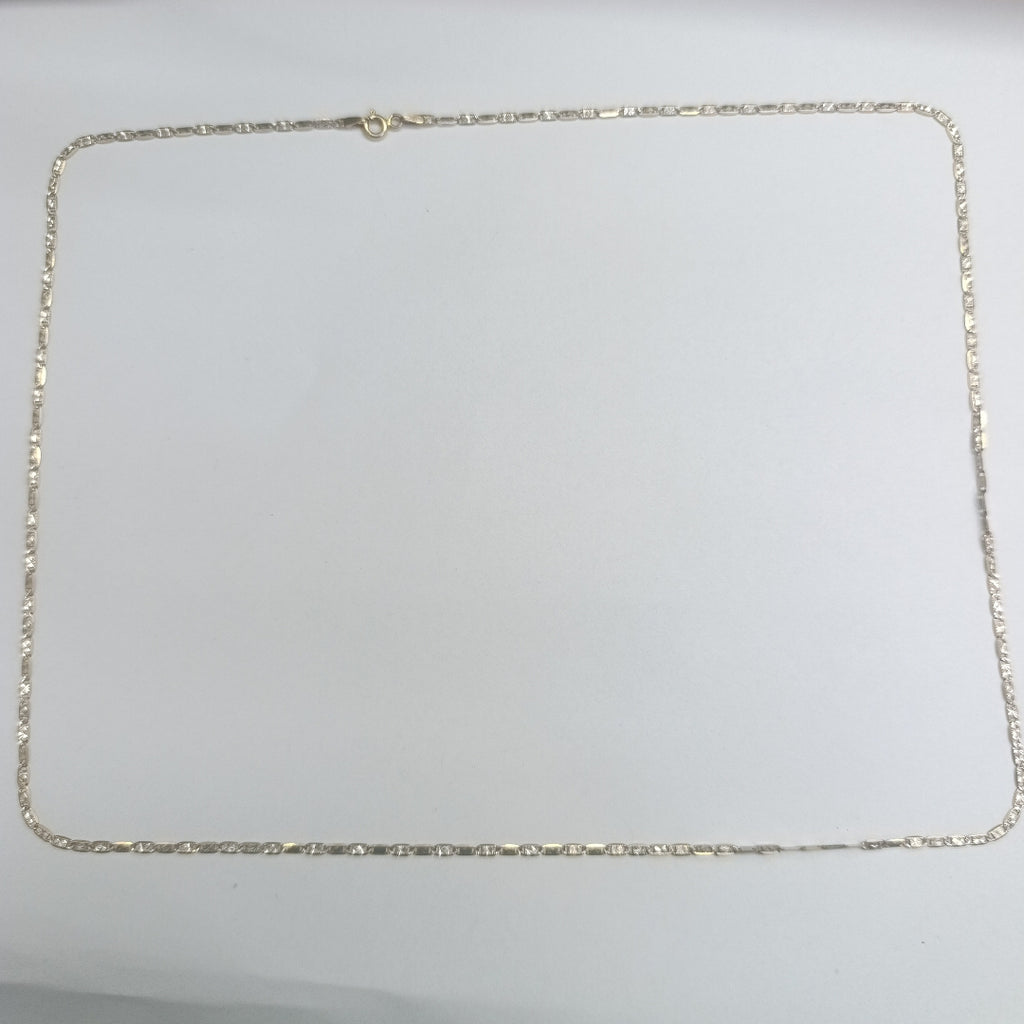 CADENA ORO COMBINADO 14 K 4.6 GRMS (SEMINUEVO)
