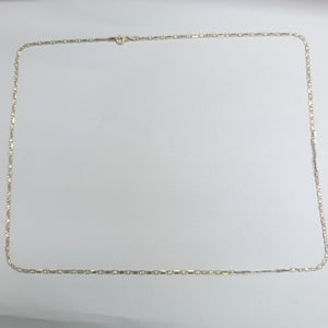 CADENA ORO COMBINADO 14 K 4.6 GRMS (SEMINUEVO)