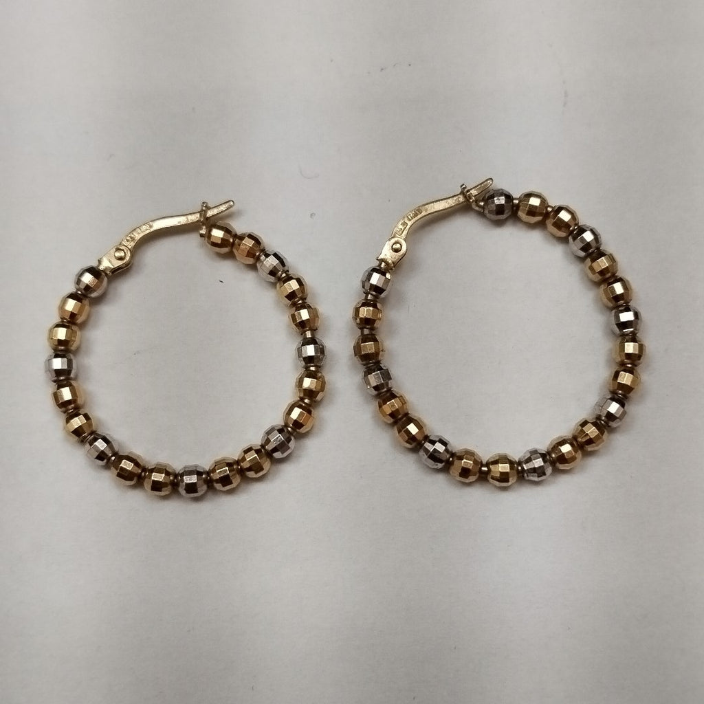 ARRACADAS PAR ORO 14 K 4,60 GRMS (SEMINUEVO)