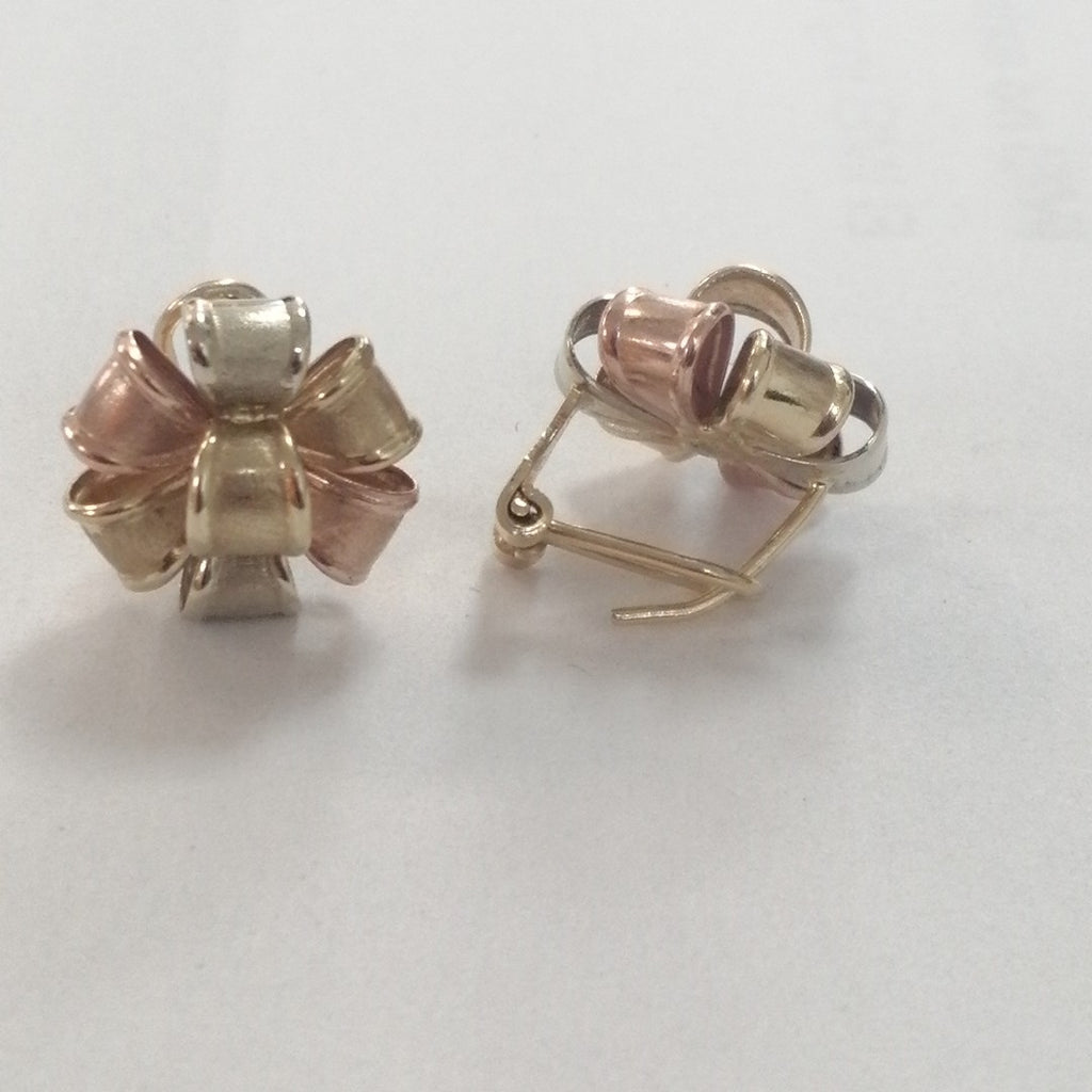 ARETES PAR ORO 14 K 3.3 GRMS (SEMINUEVO)