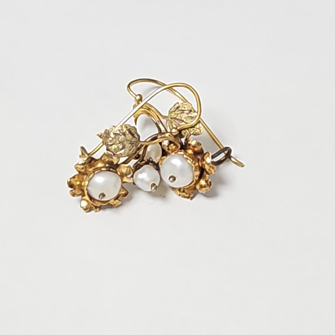 ARETES PAR ORO 8 K 2,40 GRMS (SEMINUEVO)