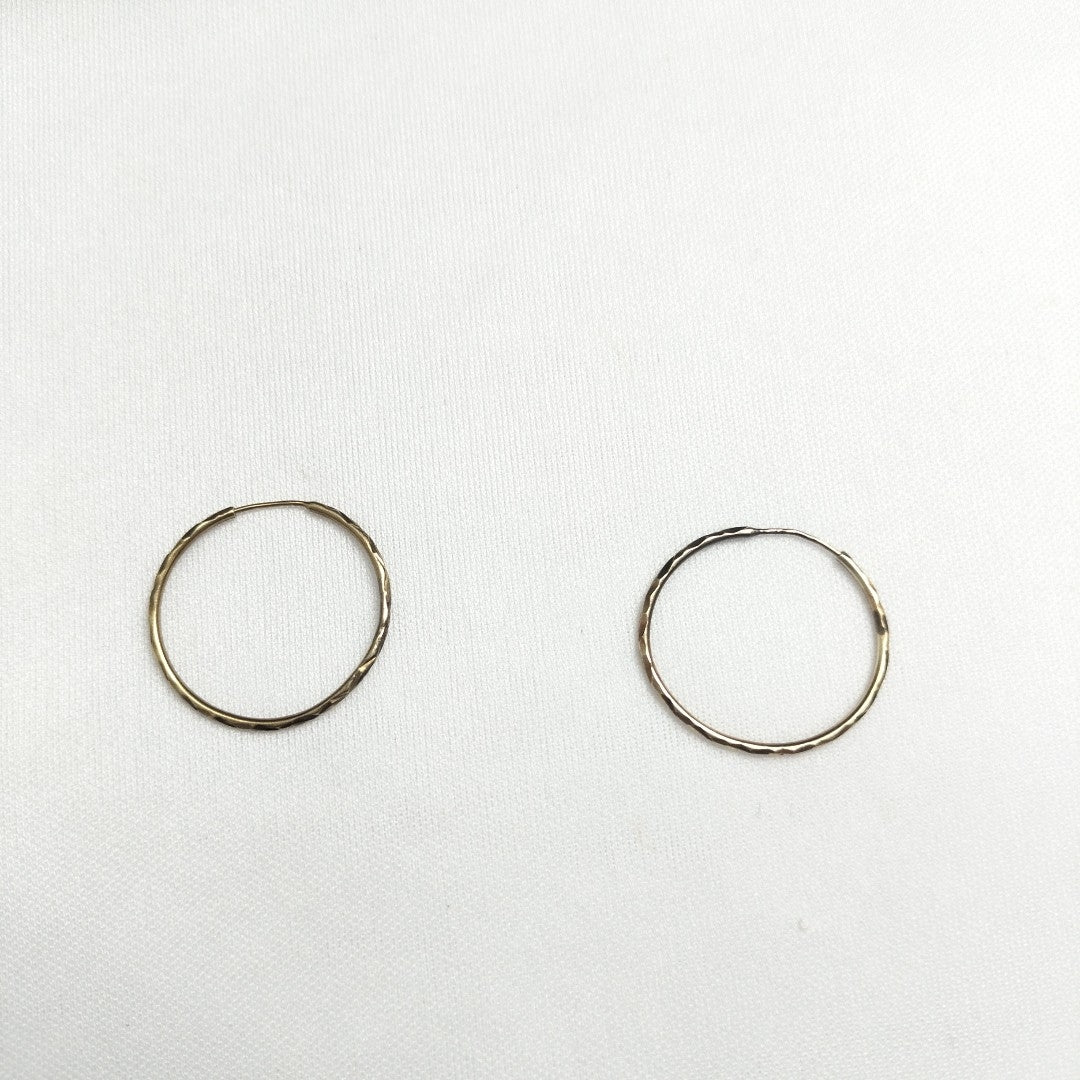 ARRACADAS PAR ORO 14 K 1,10 GRMS (SEMINUEVO)