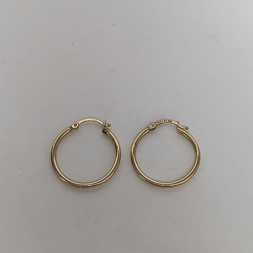 ARRACADAS PAR ORO 14 K 1,20 GRMS (SEMINUEVO)