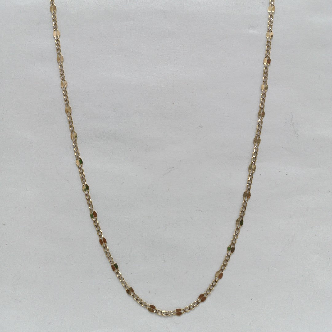 CADENA ORO,RODIADO 10 K 4,90 GRMS (SEMINUEVO)