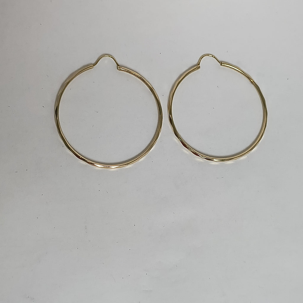 ARRACADAS PAR ORO 14 K 3.4 GRMS (SEMINUEVO)