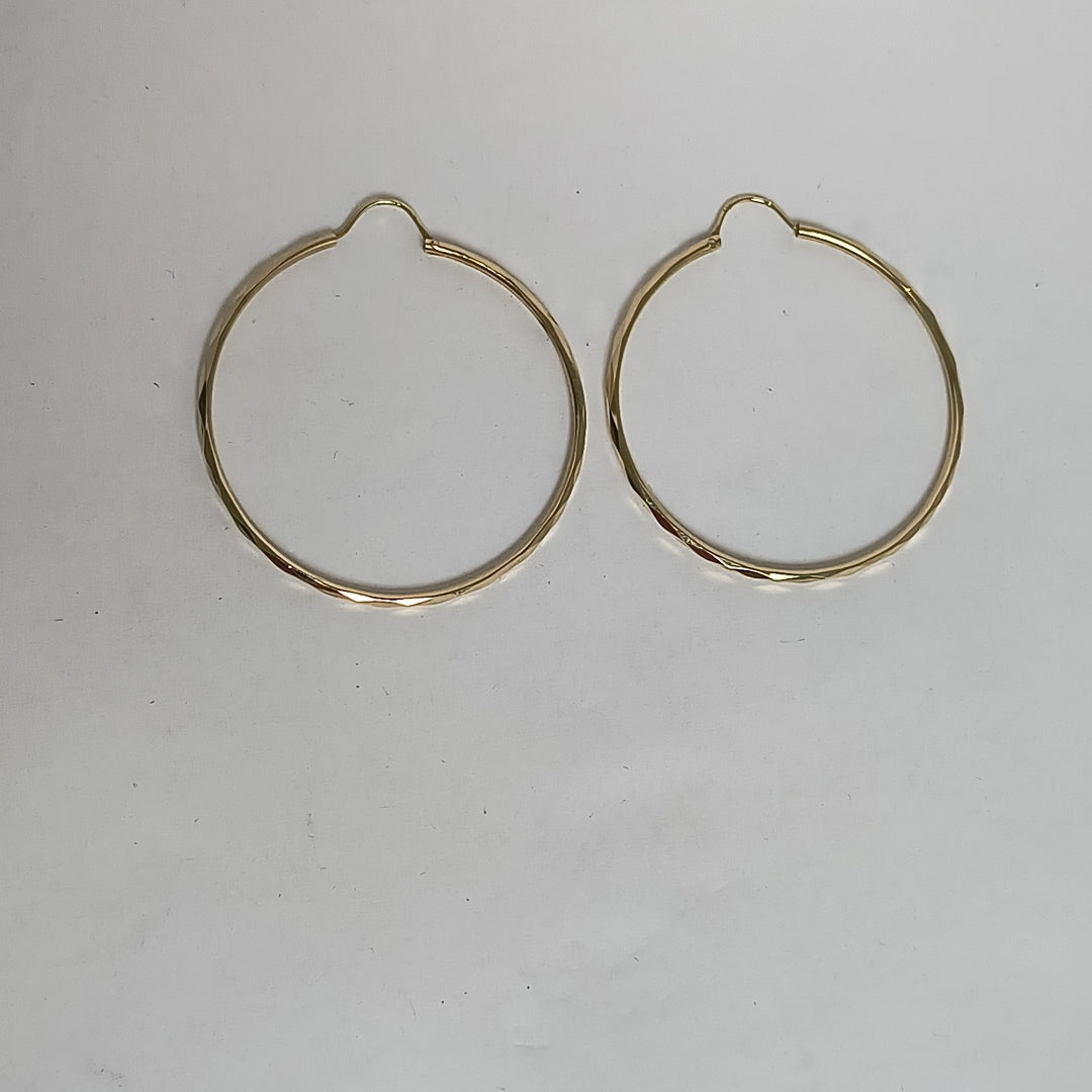 ARRACADAS PAR ORO 14 K 3.4 GRMS (SEMINUEVO)