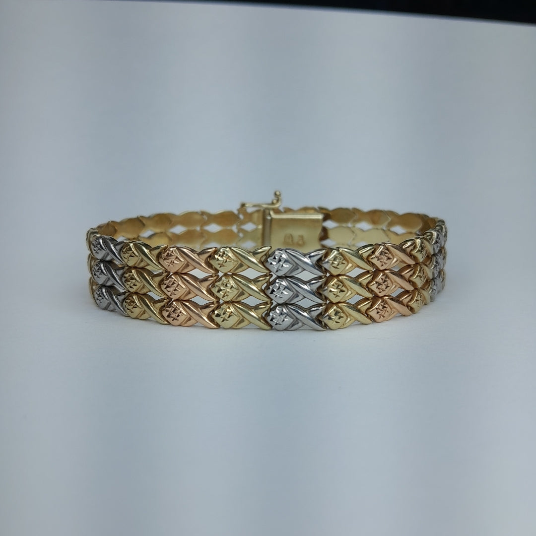 PULSERA ORO 14 K 19,20 GRMS (SEMINUEVO)