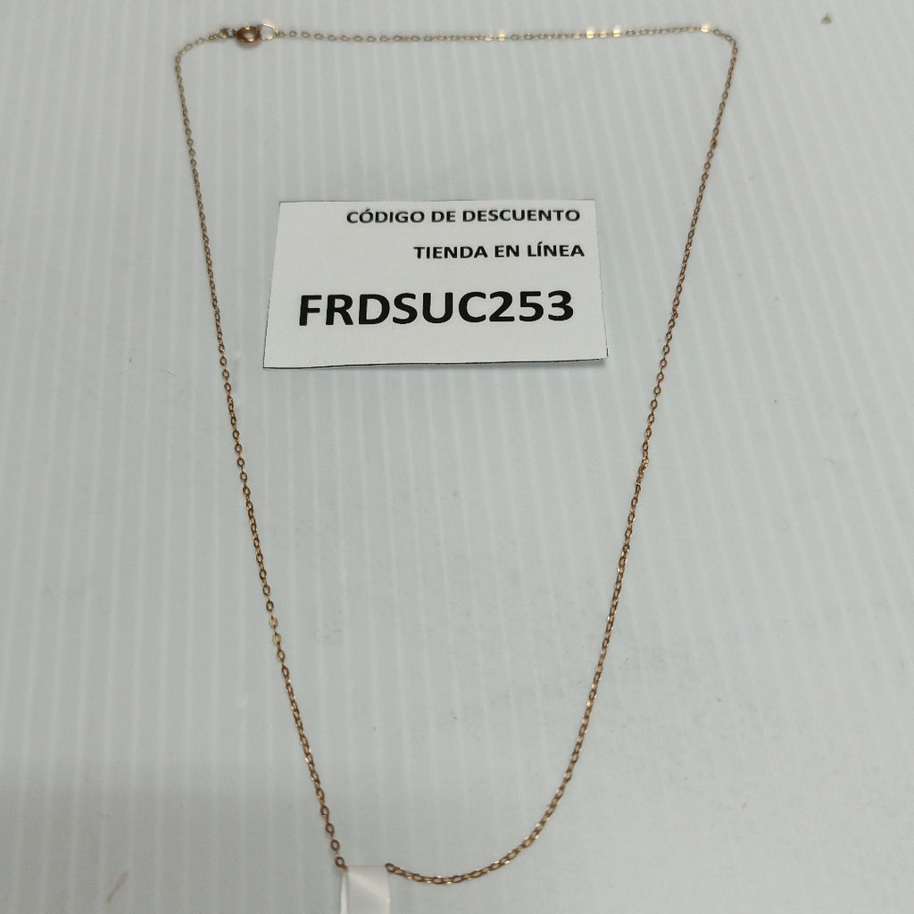 CADENA ORO 10 K 0.7 GRMS (SEMINUEVO)