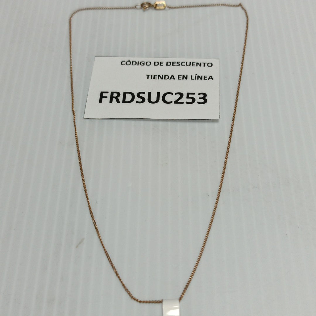 CADENA ORO 10 K 0,90 GRMS (SEMINUEVO)