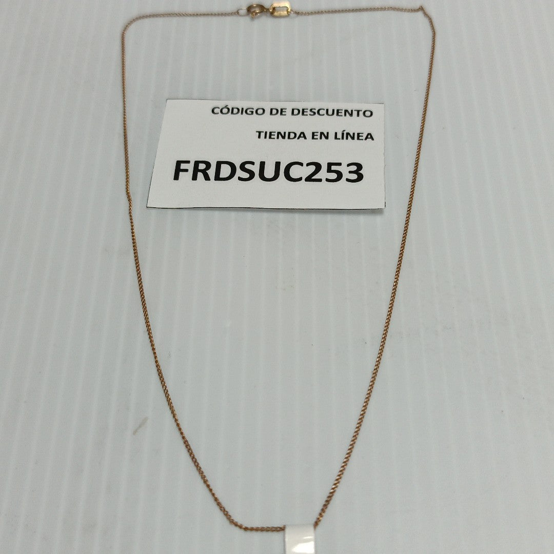CADENA ORO 10 K 0,90 GRMS (SEMINUEVO)