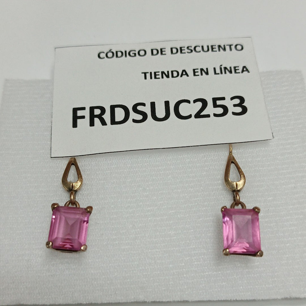 ARETES PAR ORO 8 K 4.2 GRMS (SEMINUEVO)