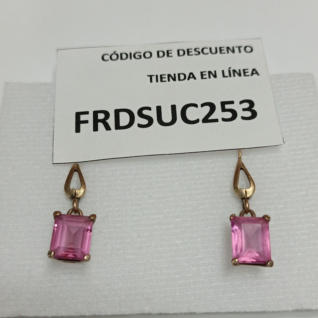 ARETES PAR ORO 8 K 4.2 GRMS (SEMINUEVO)