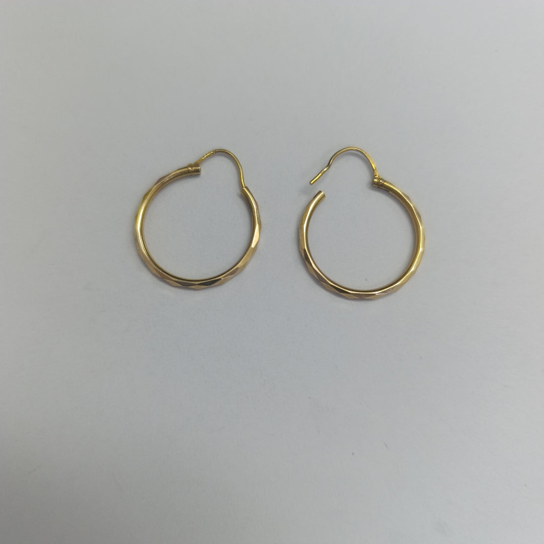 ARRACADAS PAR ORO 10 K 1.8 GRMS (SEMINUEVO)