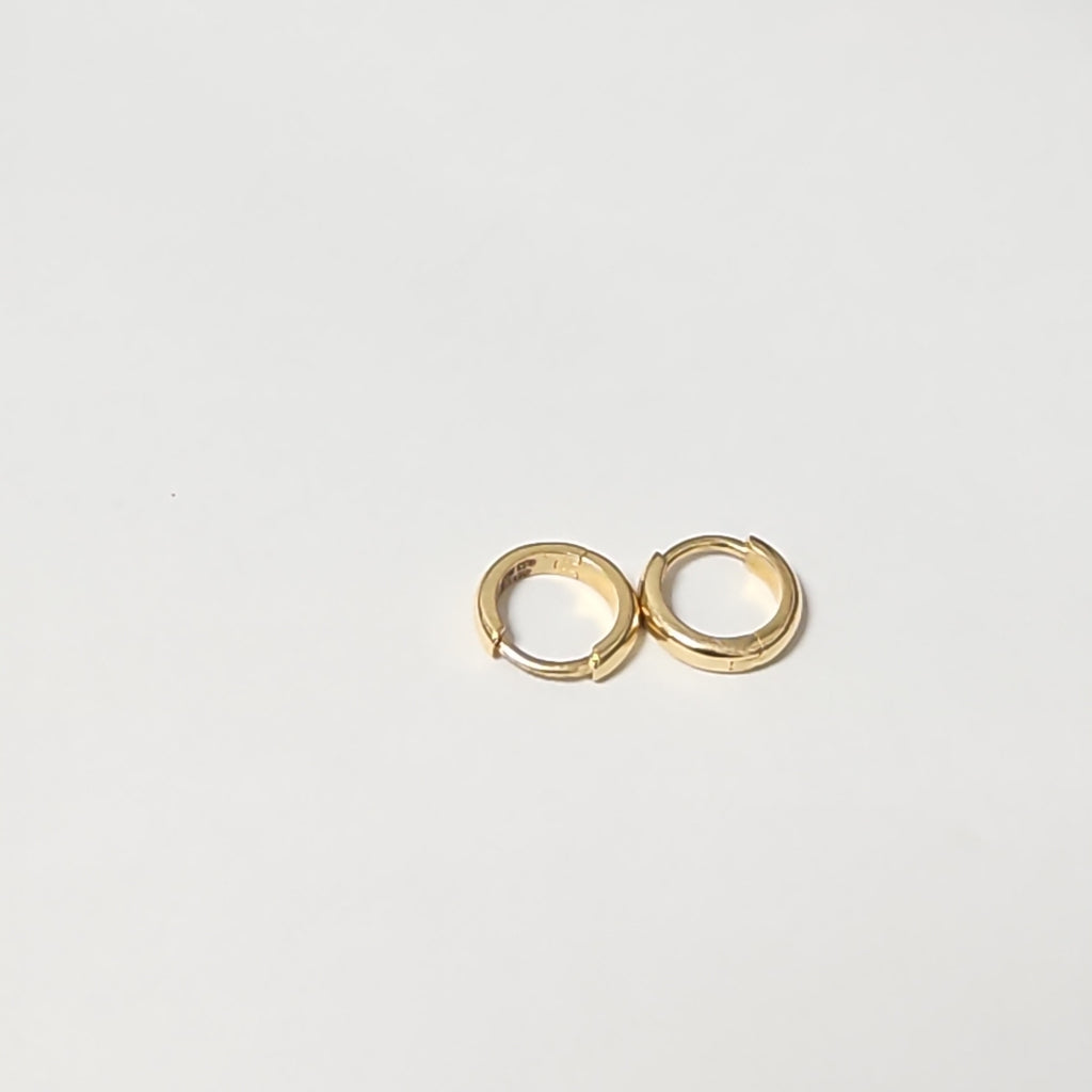 ARETES PAR ORO 14 K 1,50 GRMS (SEMINUEVO)