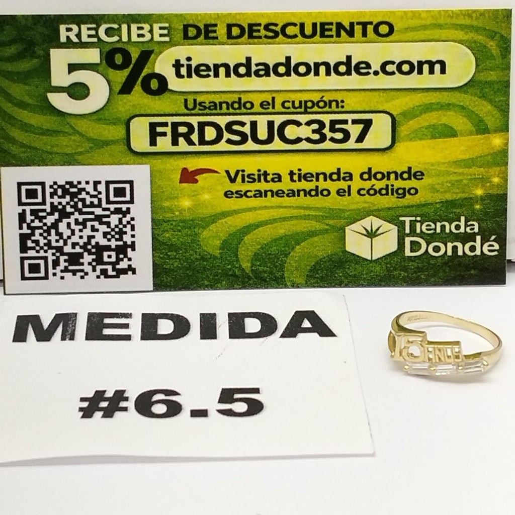 ANILLITO ORO 14 K 1,80 GRMS (SEMINUEVO)