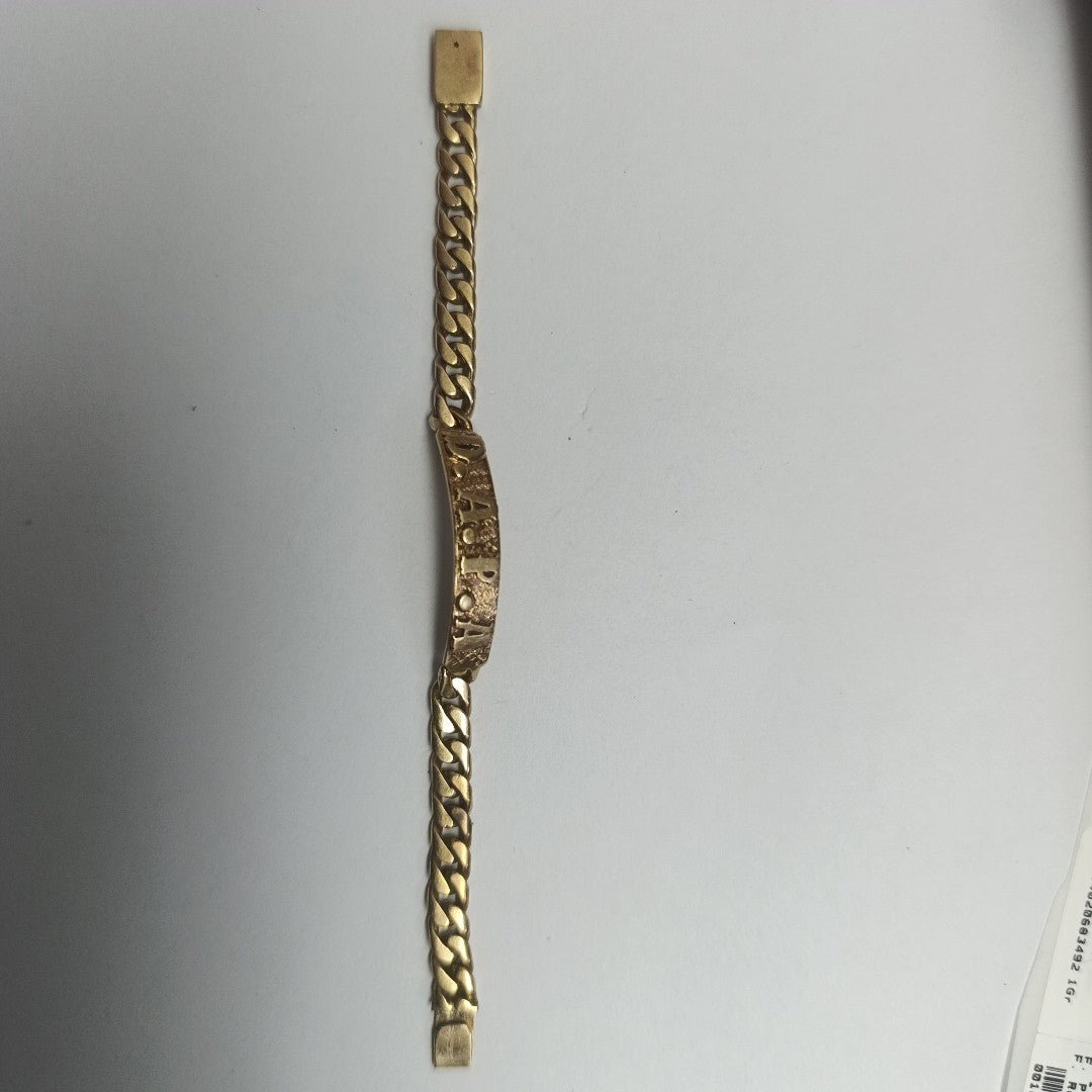 ESCLAVA ORO 14 K 12.2 GRMS (SEMINUEVO)