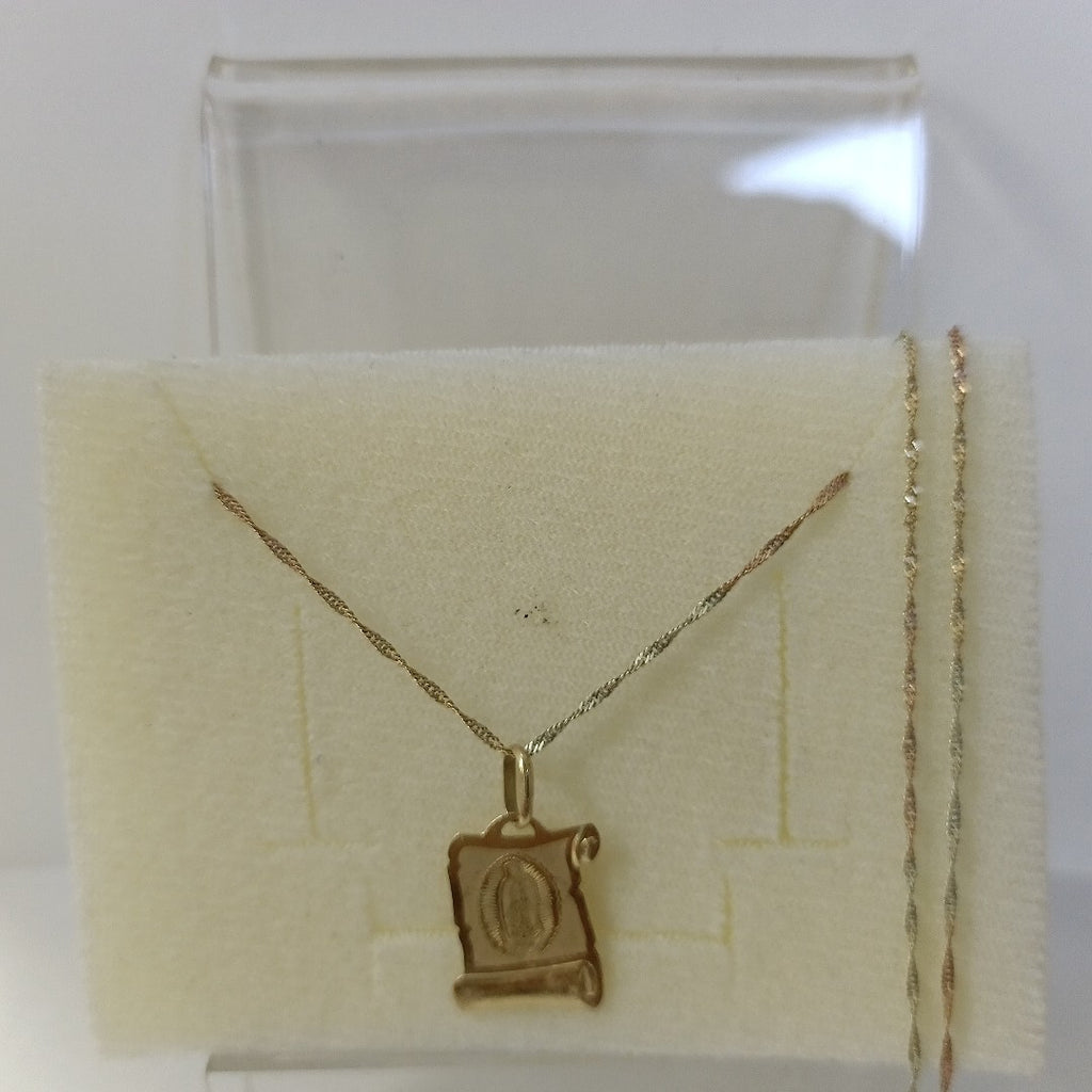 CADENA ORO COMBINADO 10 K 1.4 GRMS (SEMINUEVO)