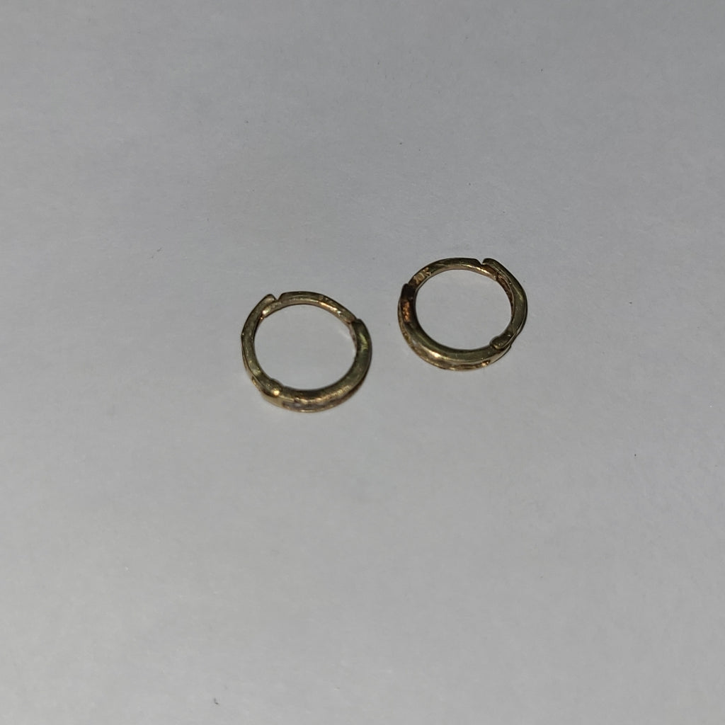 ARRACADAS PAR ORO 10 K 0.6 GRMS (SEMINUEVO)