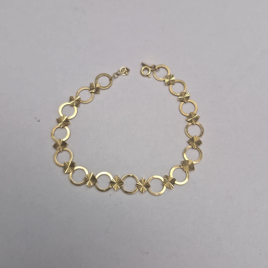 PULSERAS DAMA ORO 14K 3.7 (NUEVO)