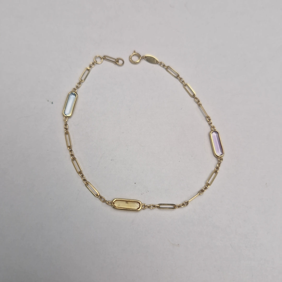 PULSERAS DAMA ORO 14K 1.9 (NUEVO)