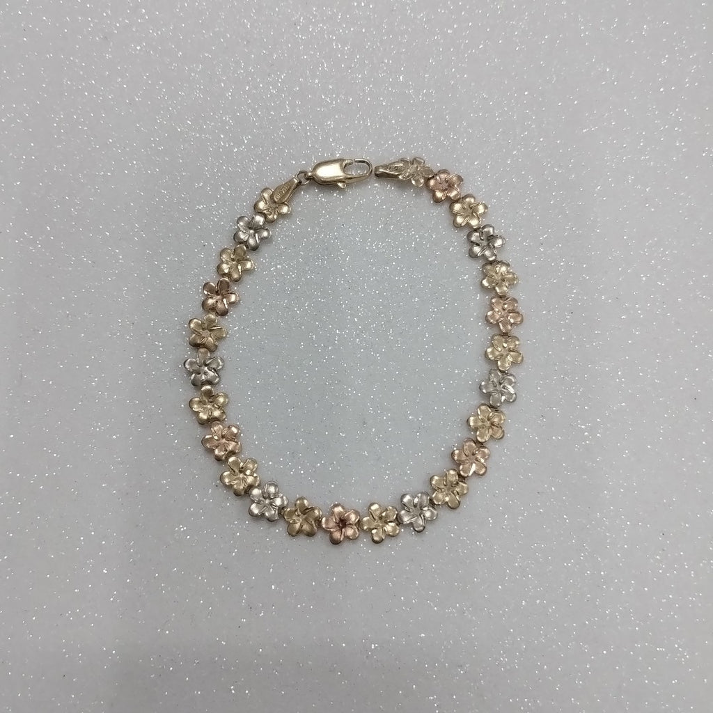 PULSERA ORO, ORO COMBINADO 14 K 3.8 GRMS (SEMINUEVO)