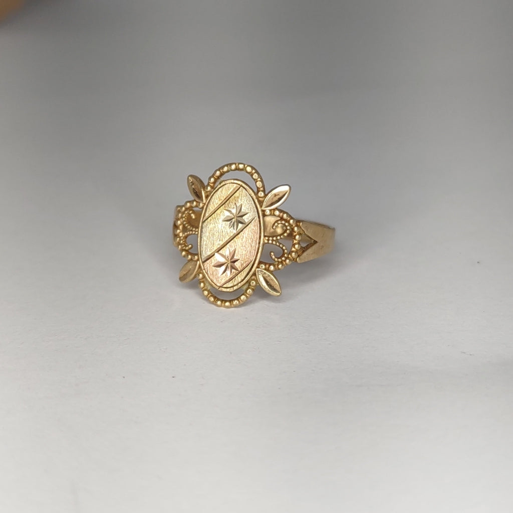 ANILLO ORO 10 K 1,30 GRMS (SEMINUEVO)