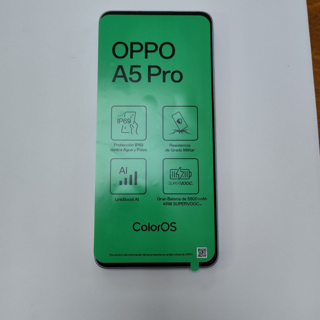CELULAR OPPO  A5 PRO CPH2711 (2025) 256 GB 8 GB RAM (SEMINUEVO)
