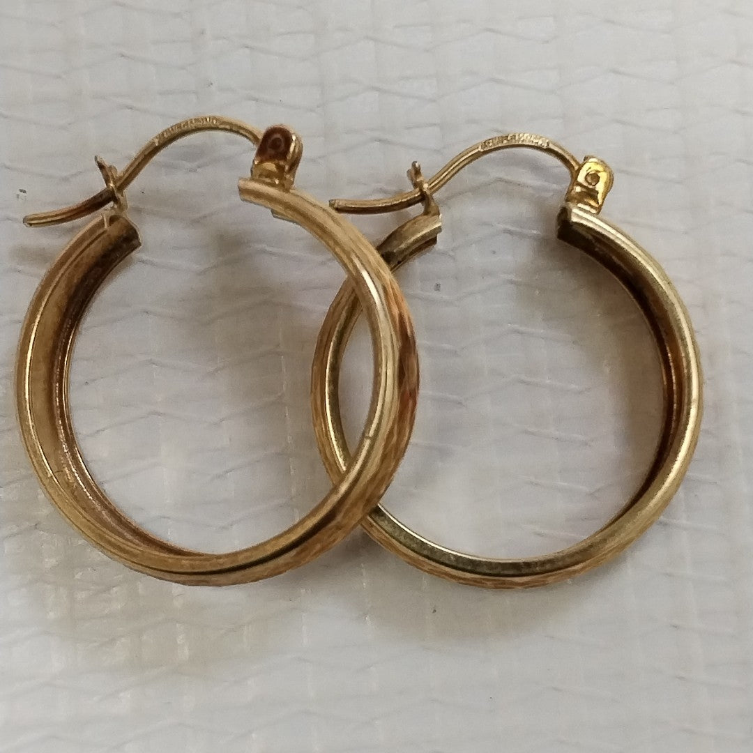 ARRACADAS PAR ORO 10 K 2.8 GRMS (SEMINUEVO)