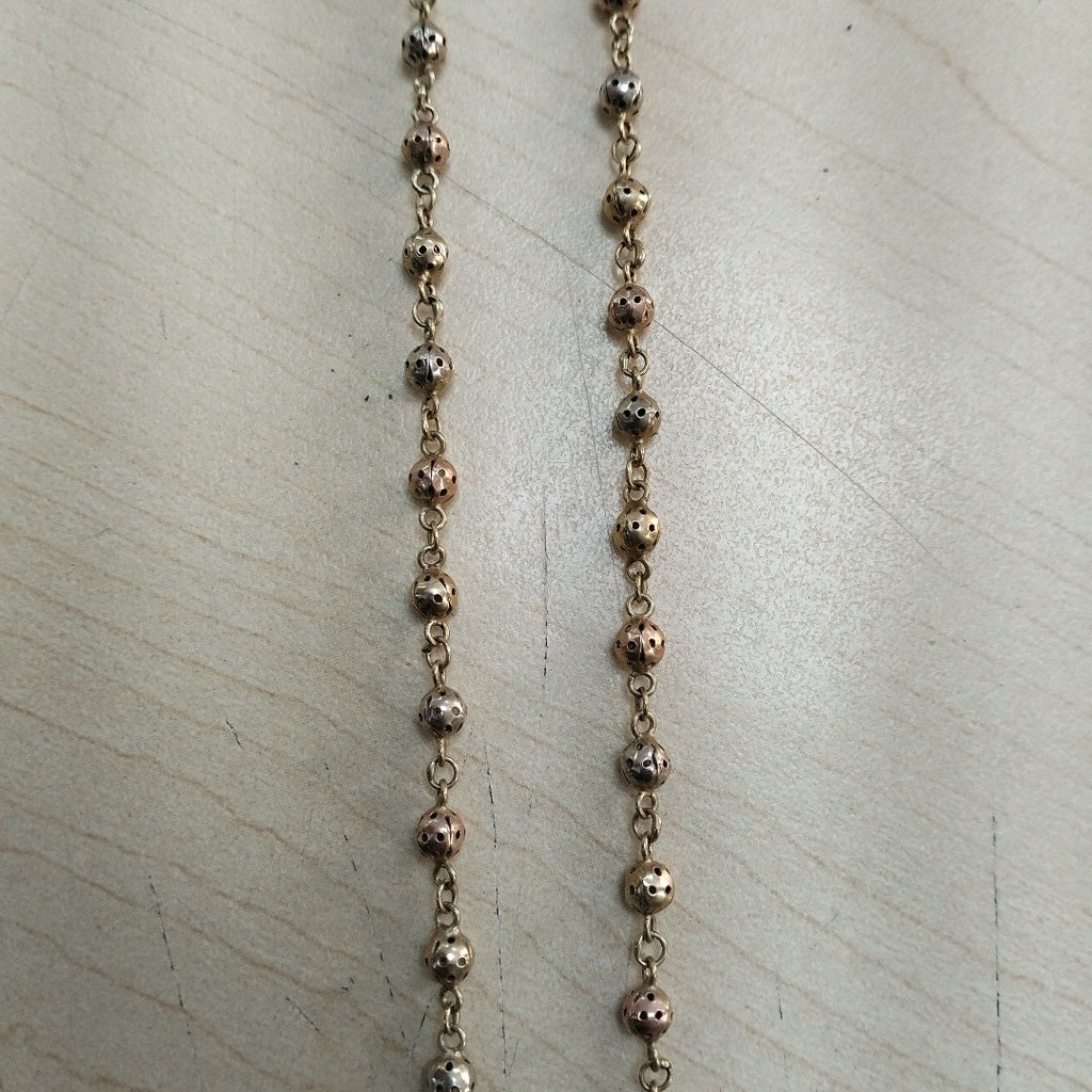 CADENA ORO COMBINADO 14 K 12.4 GRMS (SEMINUEVO)