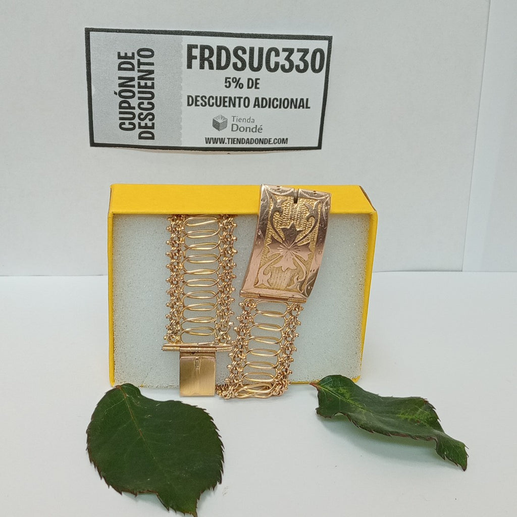 ESCLAVA ORO 10 K 16,80 GRMS (SEMINUEVO)