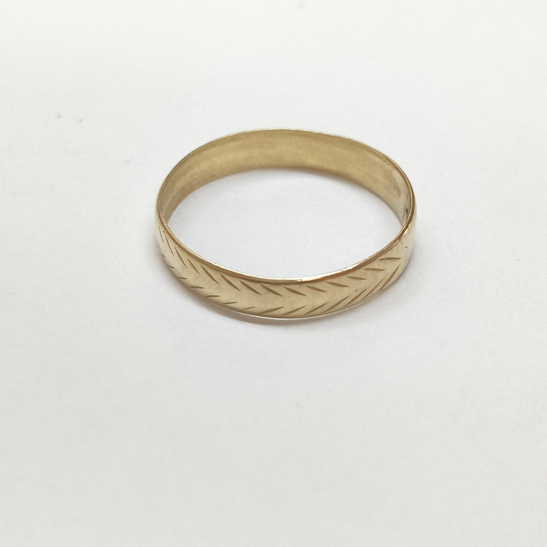 ARGOLLA ORO 14 K 1.8 GRMS (SEMINUEVO)
