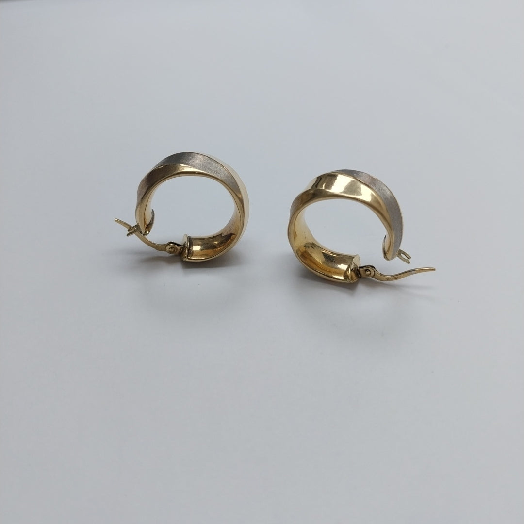 ARRACADAS PAR ORO 10 K 3.9 GRMS (SEMINUEVO)
