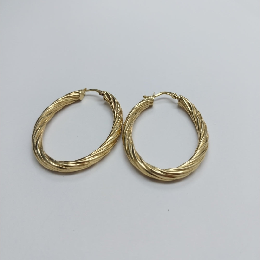 ARRACADAS PAR ORO 10 K 4.1 GRMS (SEMINUEVO)