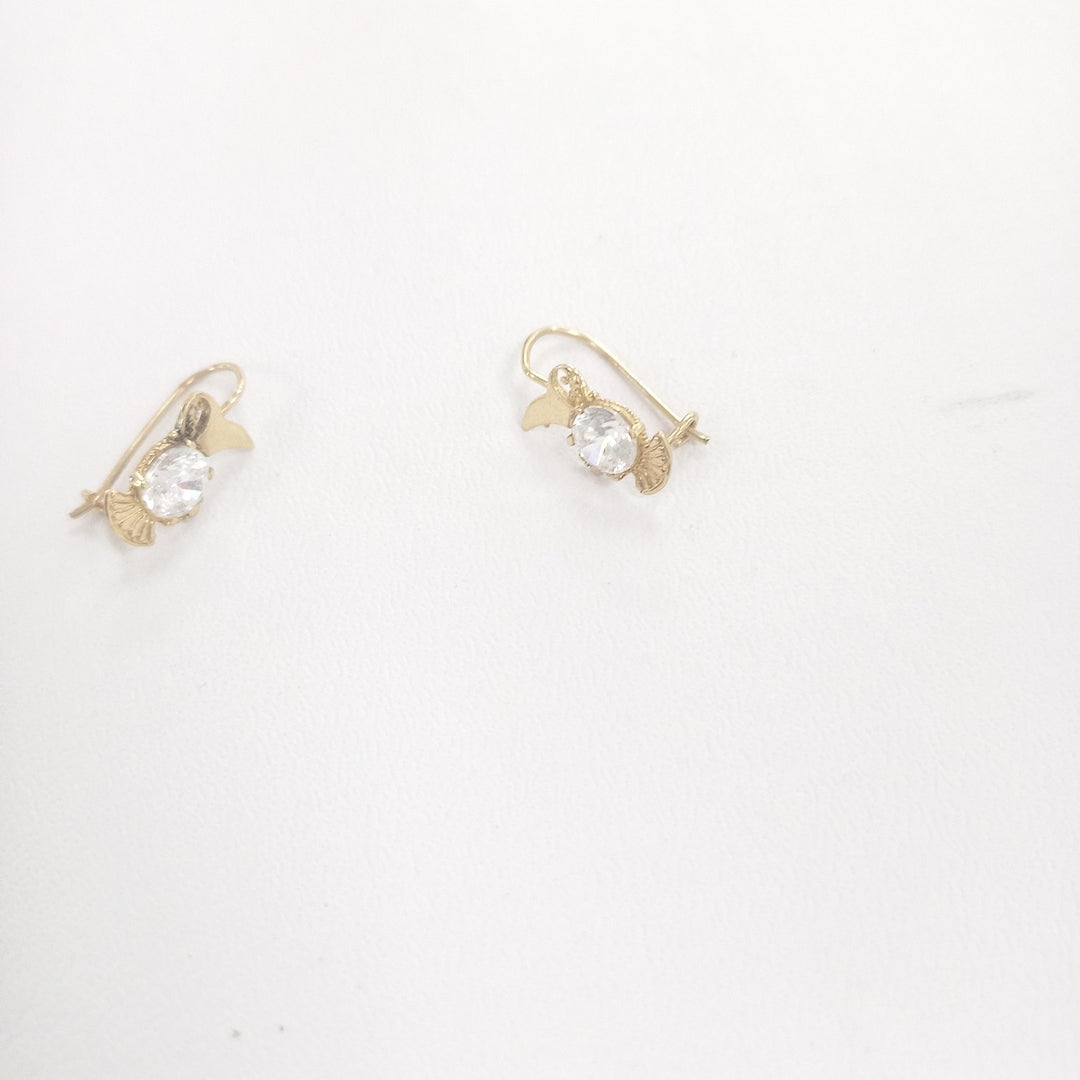 ARETES PAR ORO 8 K 2 GRMS (SEMINUEVO)