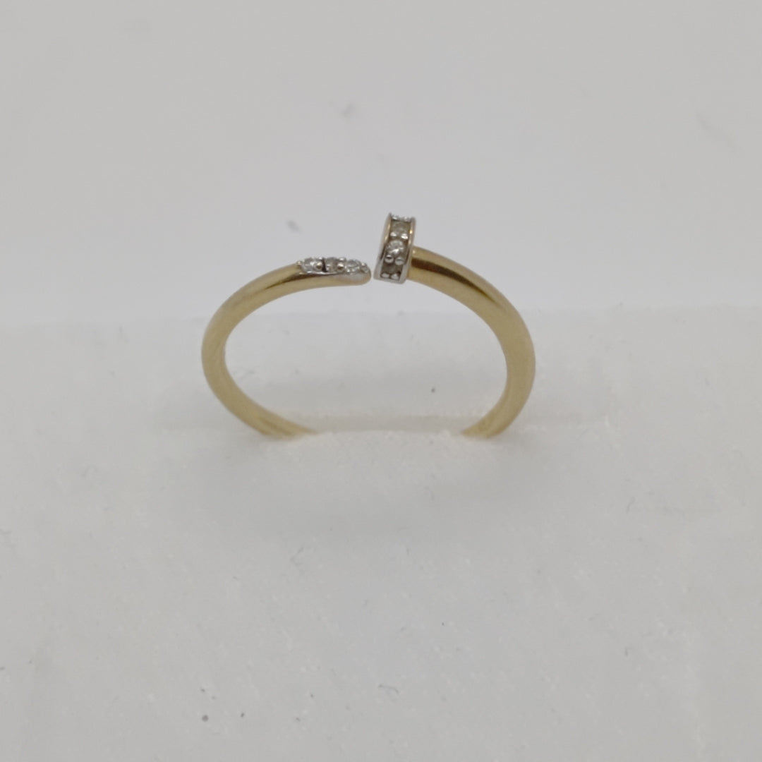 ANILLO ORO 10 K 1,50 GRMS (SEMINUEVO)