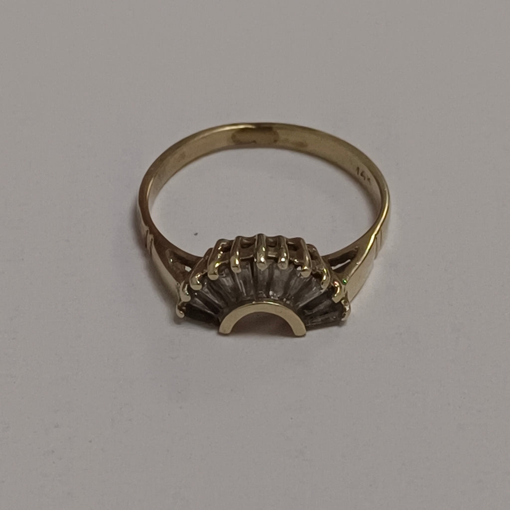 ANILLO ORO 14 K 2,40 GRMS (SEMINUEVO)
