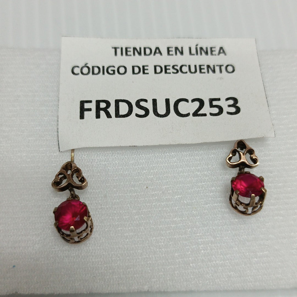 ARETES PAR ORO 8 K 2.6 GRMS (SEMINUEVO)