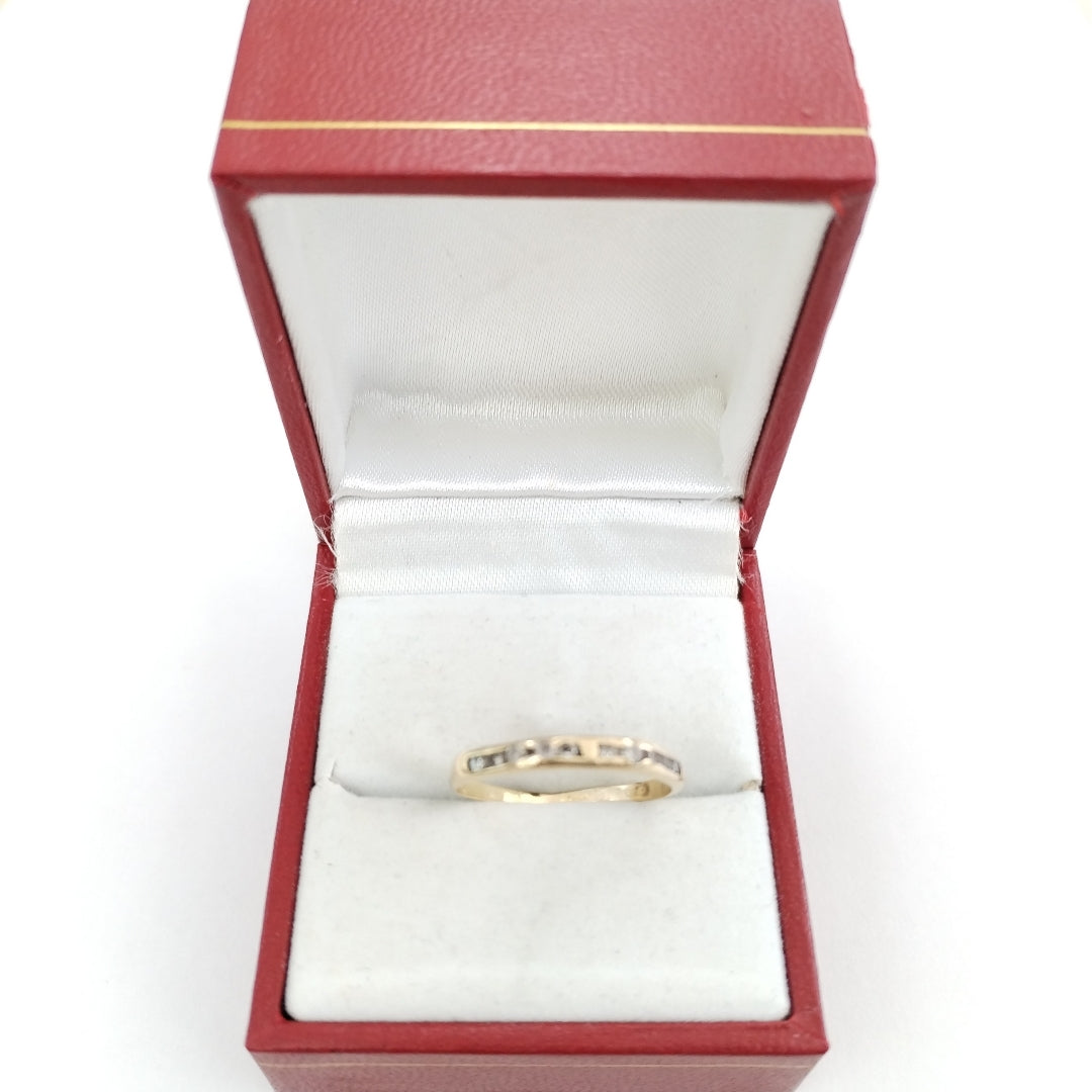ANILLITO, MEDIA CHURUMBELA ORO 14 K 1.2 GRMS (SEMINUEVO)