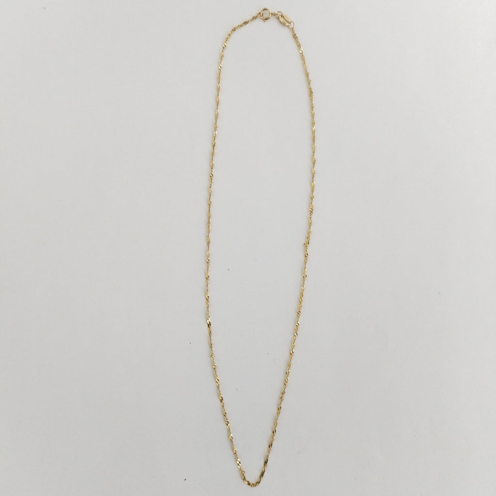 CADENA ORO 10 K 0.9 GRMS (SEMINUEVO)