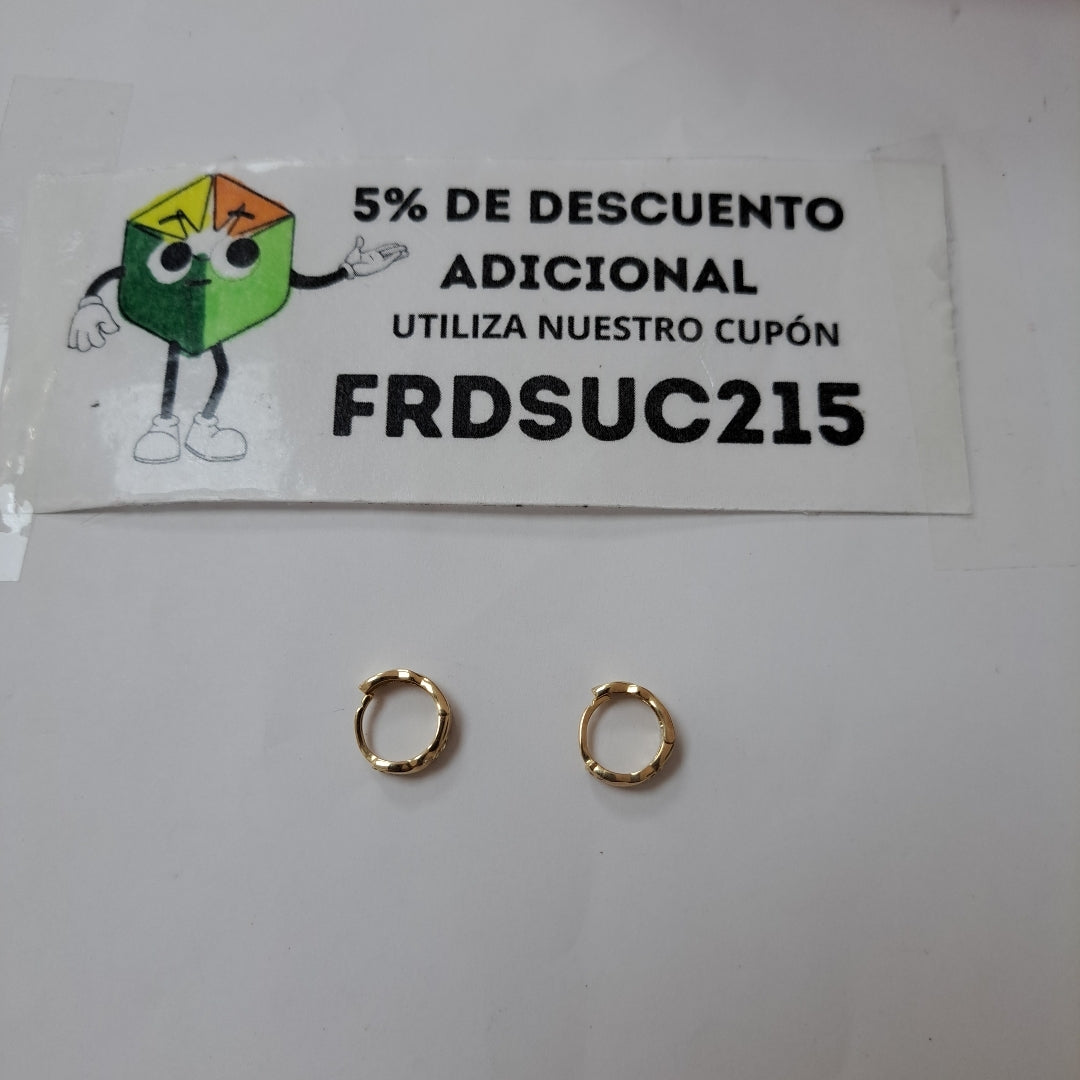 ARRACADAS ORO 14K 1.8 (NUEVO)