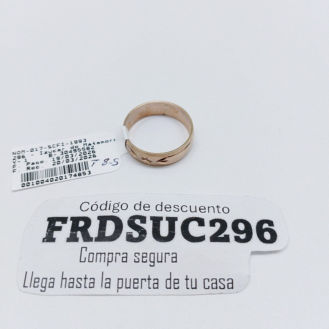 ARGOLLA ORO 8 K 2.1 GRMS (SEMINUEVO)