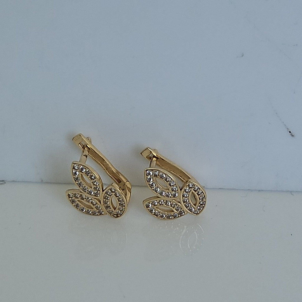 BROQUELES ORO 14K 2.4 (NUEVO)