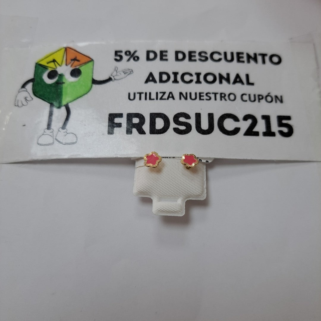 BROQUELES ORO 10K 1 (NUEVO)